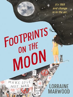 cover image of Footprints on the Moon